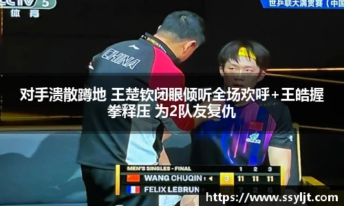 对手溃散蹲地 王楚钦闭眼倾听全场欢呼+王皓握拳释压 为2队友复仇